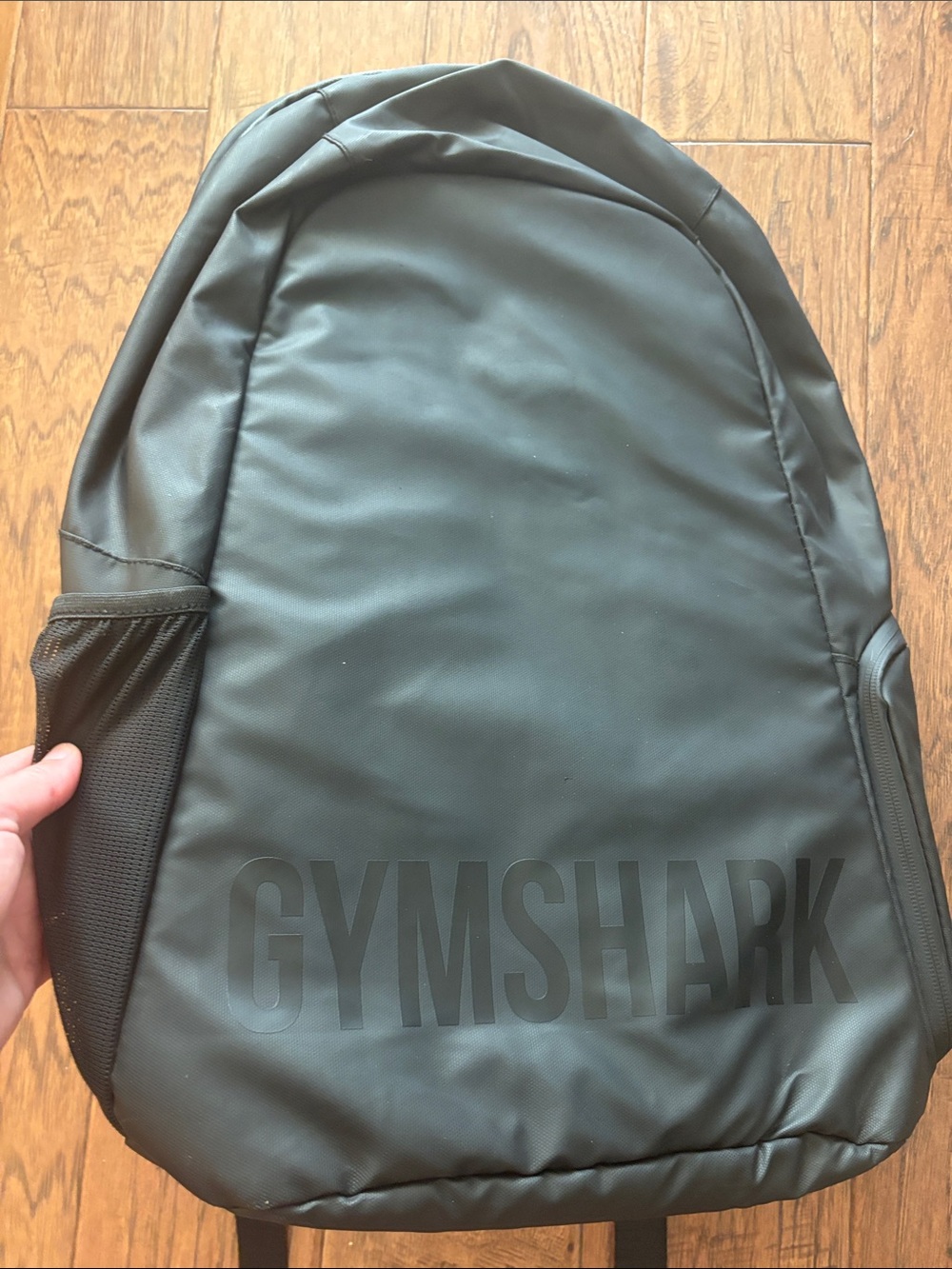 Gymshark Black Backpack with Subtle Logo NWOT